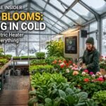 electric greenhouse heater with thermostat