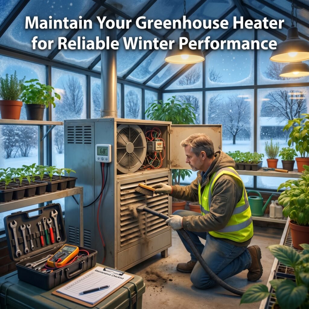 Greenhouse Heater for Reliable Winter Performance