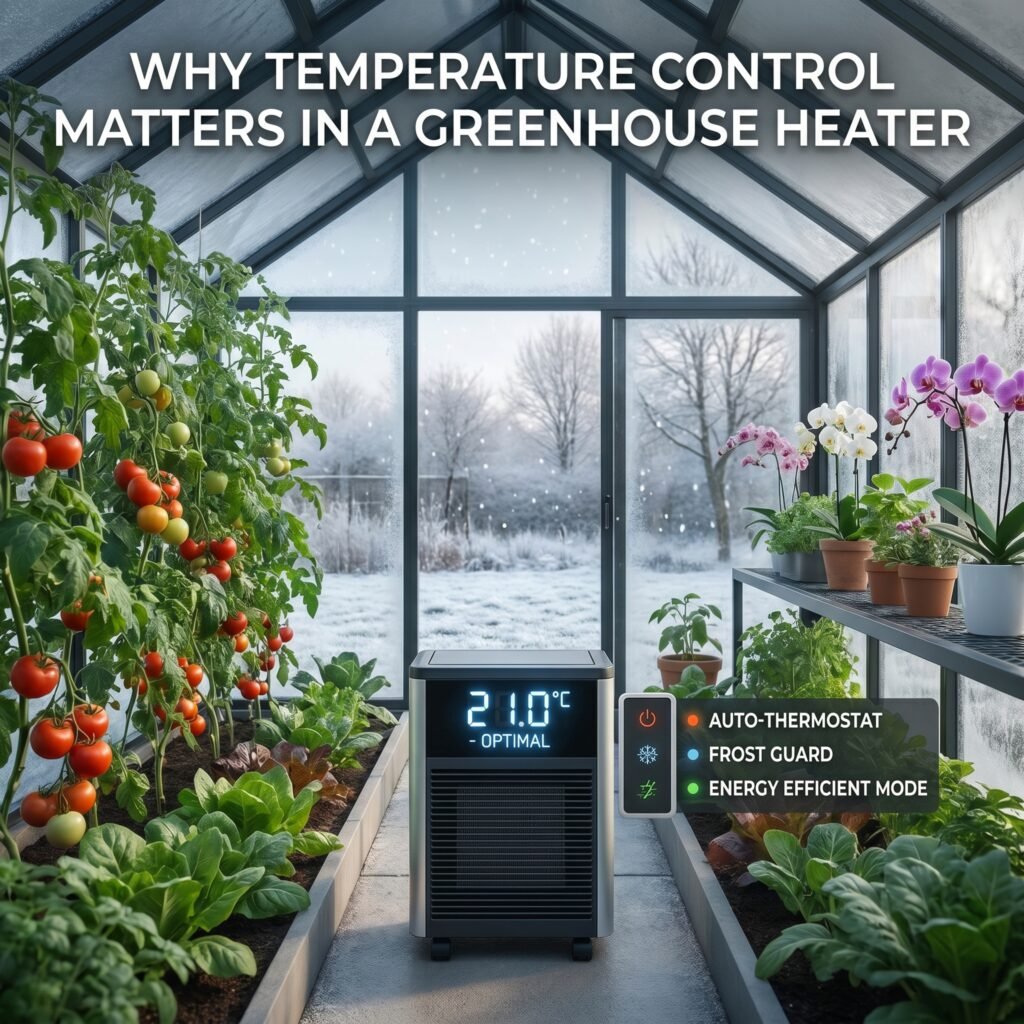 Why Temperature Control Matters in a Greenhouse Heater