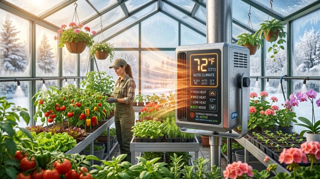 Features to Look for in the Best Electric Greenhouse Heater with Thermostat