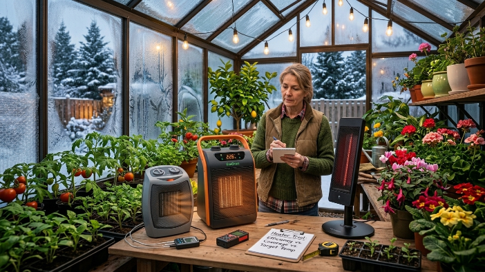 Greenhouse Heater for Winter