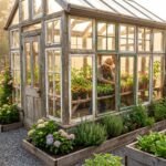 DIY Greenhouse with Old Windows