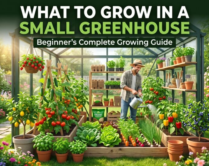 WHAT TO GROW IN A SMALL GREENHOUSE