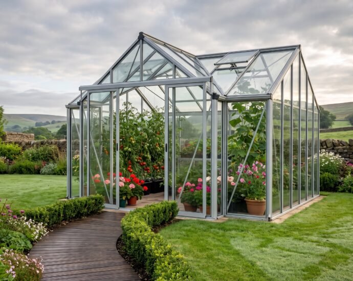 aluminium greenhouse
