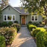 sage green house