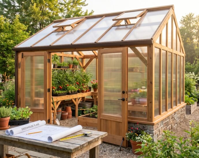 greenhouse building plans
