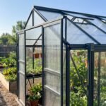 what is a green house made of?