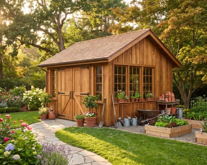 Wood Garden Shed for Your Garden