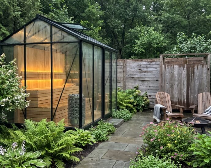 greenhouse sauna