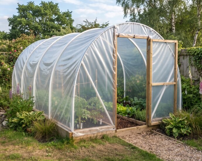 diy greenhouse pvc