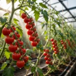 growing tomatoes in greenhouse