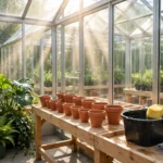how to clean a greenhouse