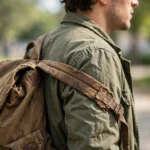 backpack strap sliding off a shoulder showing how to stop backpack strap from slipping off shoulder