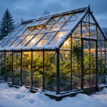 heating a greenhouse in winter
