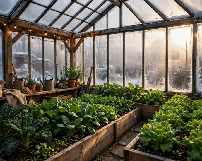what to grow in a greenhouse in winter